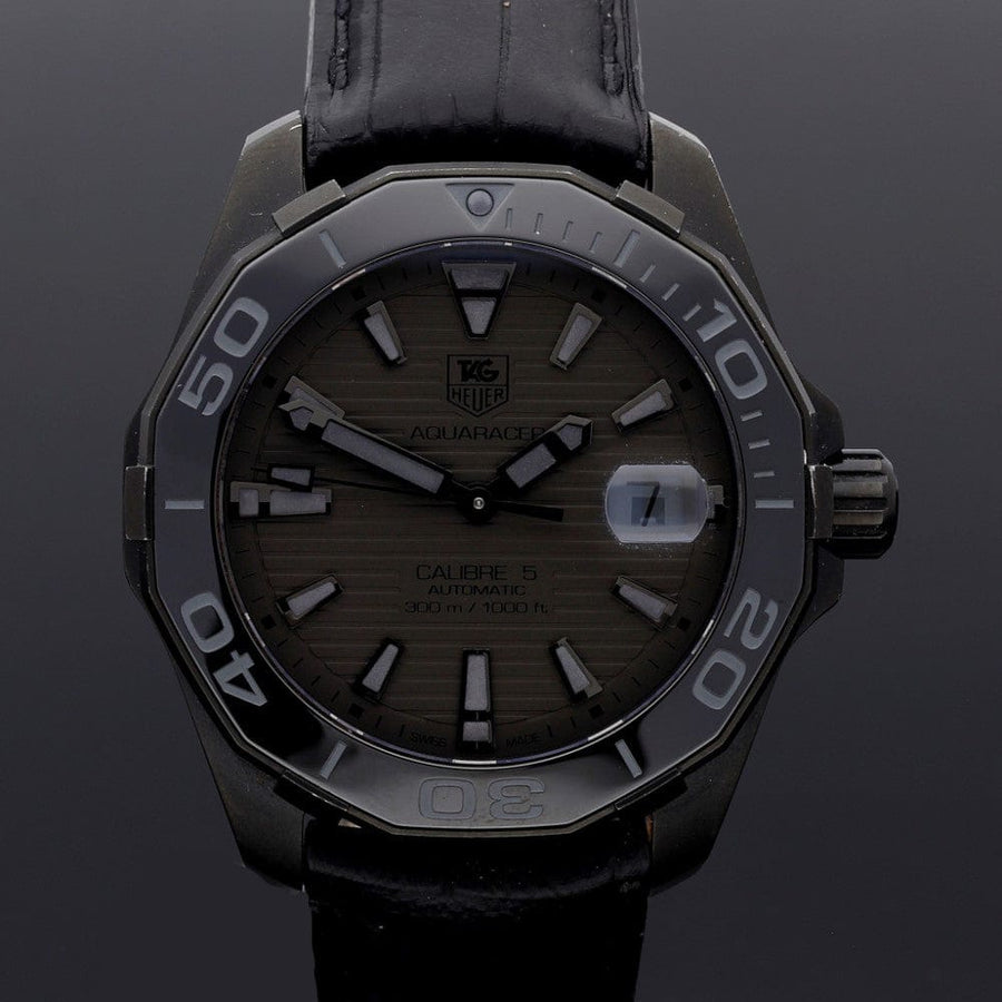 Tag Heuer Aquaracer Black Dial Watch for Men - WAY218B.FC6364