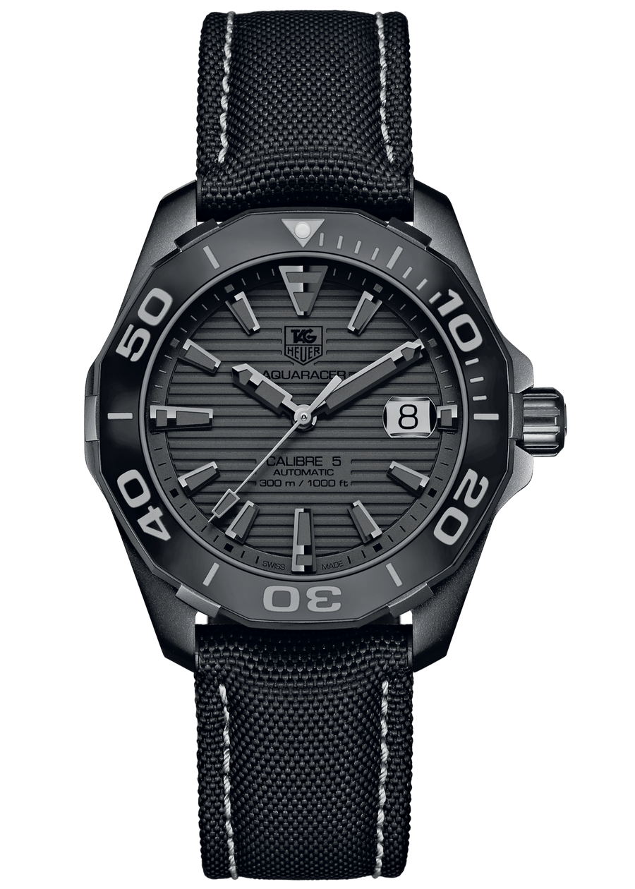 Tag Heuer Aquaracer Black Dial Watch for Men - WAY218B.FC6364