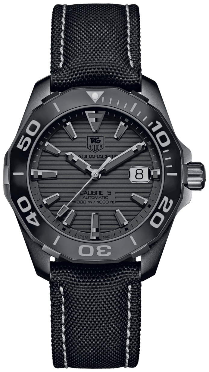 Tag Heuer Aquaracer Black Dial Watch for Men - WAY218B.FC6364