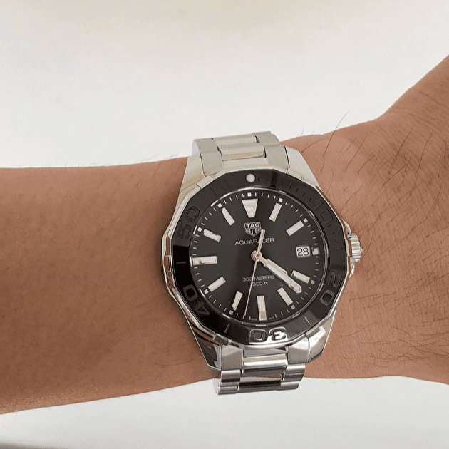 Tag Heuer Aquaracer Black Dial Watch for Women - WAY131K.BA0748