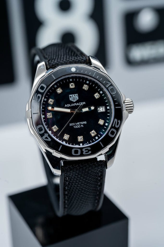 Tag Heuer Aquaracer Black Mother of Pearl Dial Watch for Women - WAY131M.FT6092