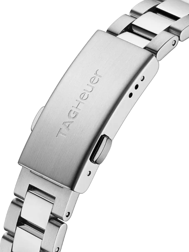 Tag Heuer Aquaracer Blue Dial Silver Steel Strap Watch for Women - WBD1412.BA0741