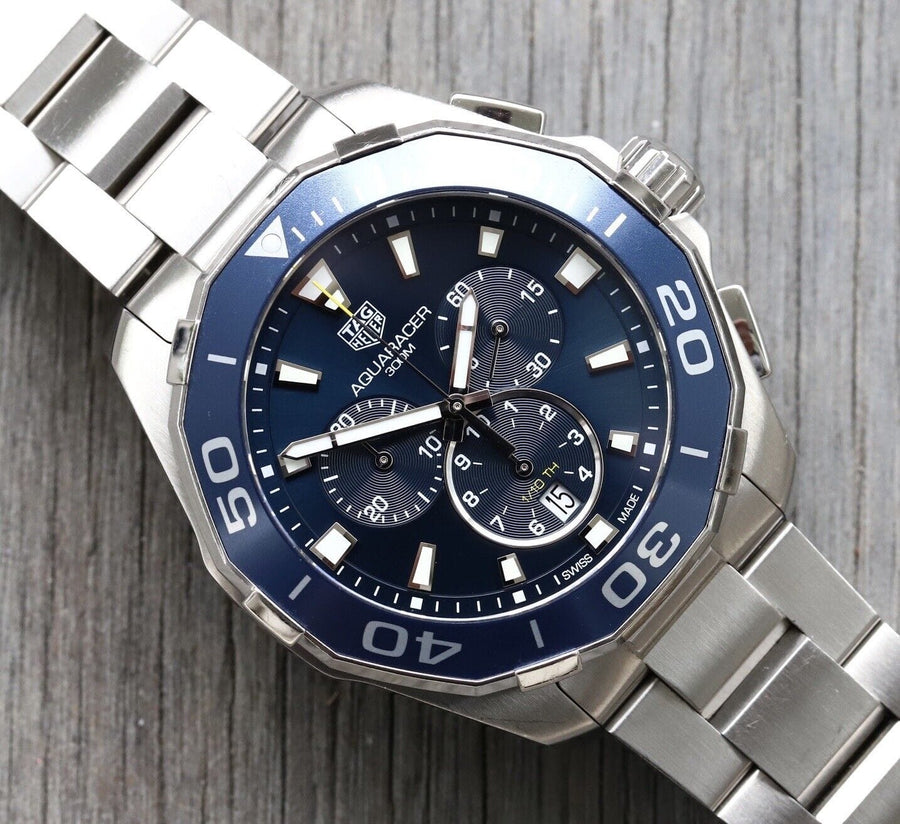 Tag Heuer Aquaracer Blue Dial Watch for Men - CAY111B.BA0927