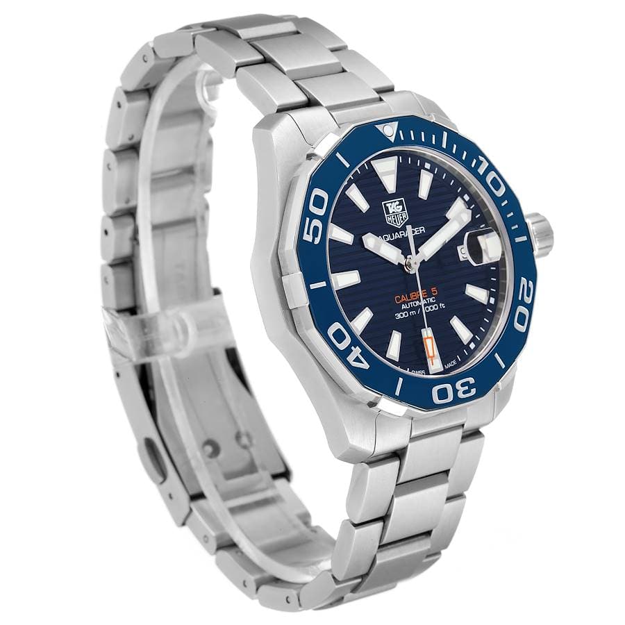 Tag Heuer Aquaracer Blue Dial Watch for Men - WAY211C.BA0928