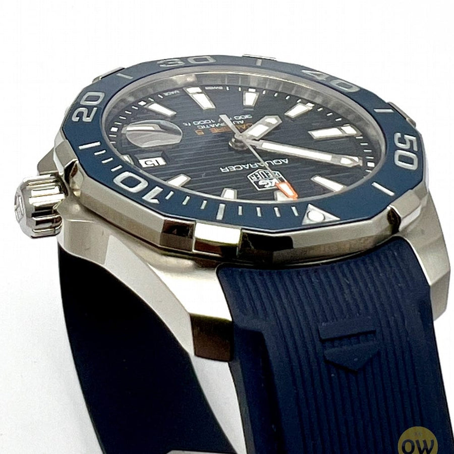 Tag Heuer Aquaracer Blue Dial Watch for Men -  WAY211C.FT6155