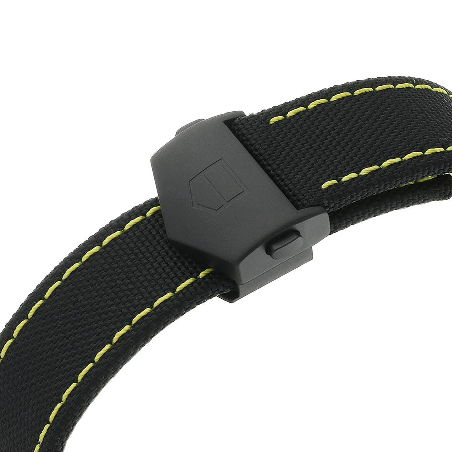 Tag Heuer Aquaracer Calibre 5 Automatic Black Dial Black Nylon Strap Watch for Men - WAY218A.FC6362