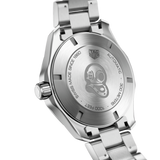 Tag Heuer Aquaracer Calibre 5 Automatic Sunray Brown Dial Silver Steel Strap Watch for Men - WAY2018.BA0927