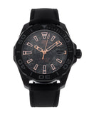 Tag Heuer Aquaracer Calibre 5 Black NATO Strap Carbon Dial Watch for Men - WBD218A.FC6445