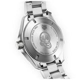 Tag Heuer Aquaracer Calibre 5 Green Dial Silver Steel Strap Watch for Men - WAY201S.BA0927