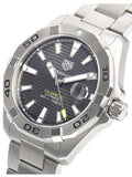 Tag Heuer Aquaracer Calibre 5 Grey Dial Silver Steel Strap Watch for Men - WBD2113.BA0928