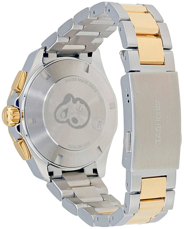 Tag Heuer Aquaracer Caliber 16 Automatic White Dial Two Tone Steel Strap Watch for Men - CAY2121.BB0923