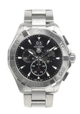 Tag Heuer Aquaracer Chronograph Black Dial Silver Steel Strap Watch for Men - CAY1110.BA0927