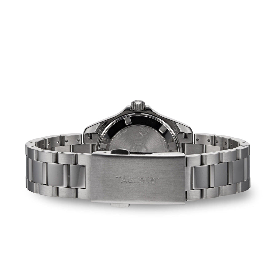 Tag Heuer Aquaracer Diamonds Mother of Pearl Dial Silver Steel Strap Watch for Women - WBD131B.BA0748