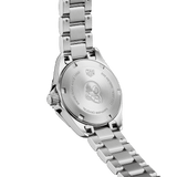 Tag Heuer Aquaracer Diamonds Mother of Pearl Dial Silver Steel Strap Watch for Women - WBD1414.BA0741
