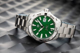 Tag Heuer Aquaracer Green Dial Watch for Men - WAY2015.BA0927