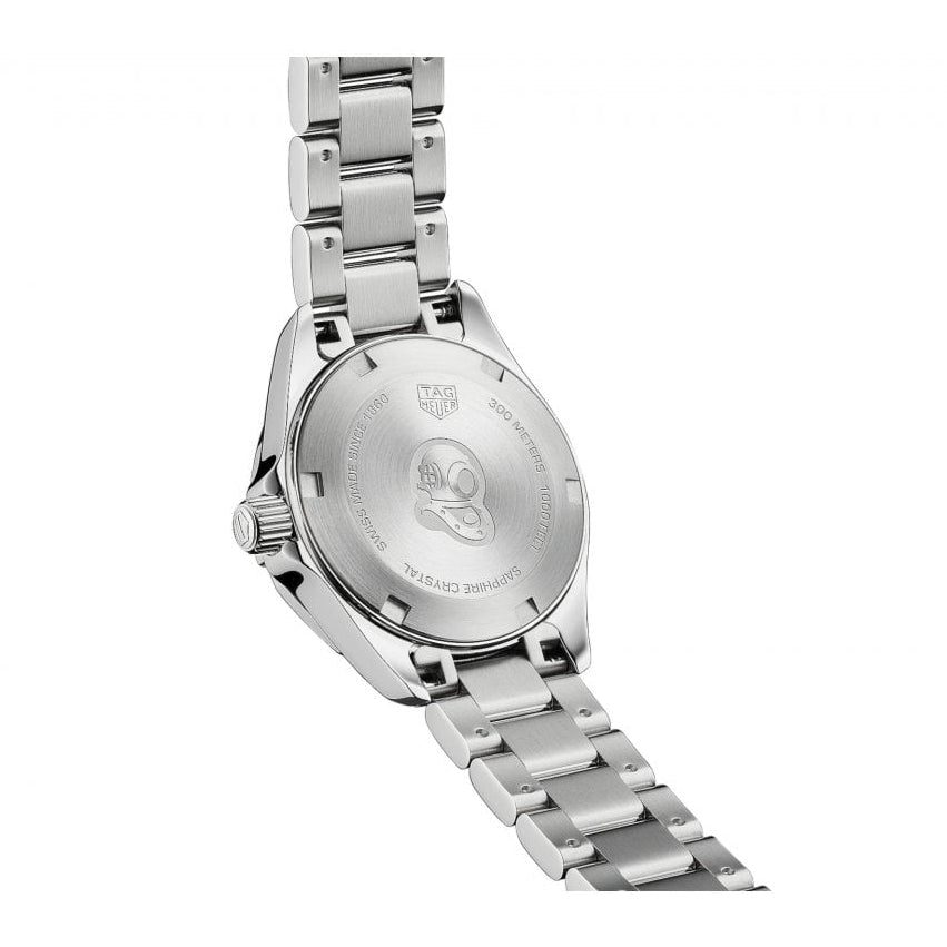 Tag Heuer Aquaracer Lady 27mm watch back detail