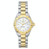 Tag Heuer Aquaracer Mother of Pearl Dial Two Tone Steel Strap Watch for Men - WBD1420.BB0321