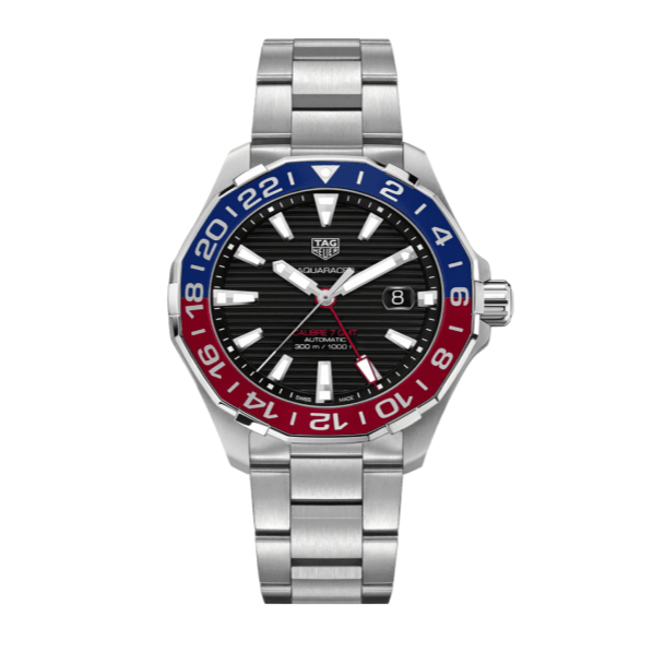 Tag Heuer Aquaracer Pepsi Black Dial Watch for Men - WAY201F.BA0927