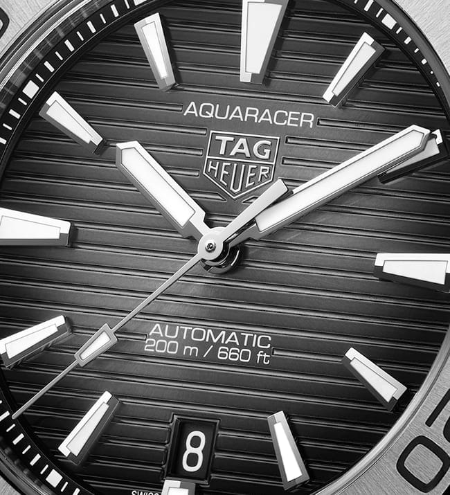 Tag Heuer Aquaracer Professional 200 Automatic Black Dial Silver Steel Strap Watch for Men - WBP2110.BA0627