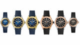 Tag Heuer Aquaracer Professional 200 Automatic Diamonds Blue Dial Blue Rubber Strap Watch for Women - WBP2450.FT6215