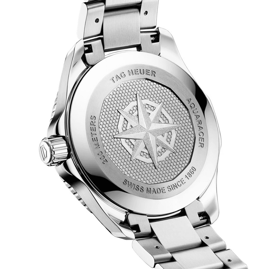 Tag Heuer Aquaracer Professional 200 Automatic Green Dial Silver Steel Strap Watch for Men - WBP2115.BA0627