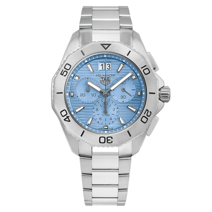 Tag Heuer Aquaracer Professional 200 Date Blue Dial Silver Steel Strap Watch for Men - CBP1112.BA0627