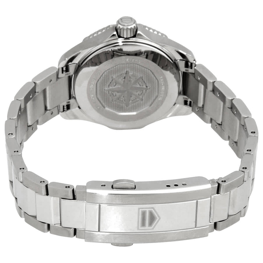 Tag Heuer Aquaracer Professional 200 Quartz Black Dial Silver Steel Strap Watch for Women - WBP1410.BA0622