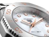 Tag Heuer Aquaracer Professional 200 Quartz Diamonds White Dial Silver Steel Strap Watch for Women - WBP1450.BA0622