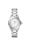 Tag Heuer Aquaracer Professional 200 Quartz Diamonds White Dial Silver Steel Strap Watch for Women - WBP1450.BA0622