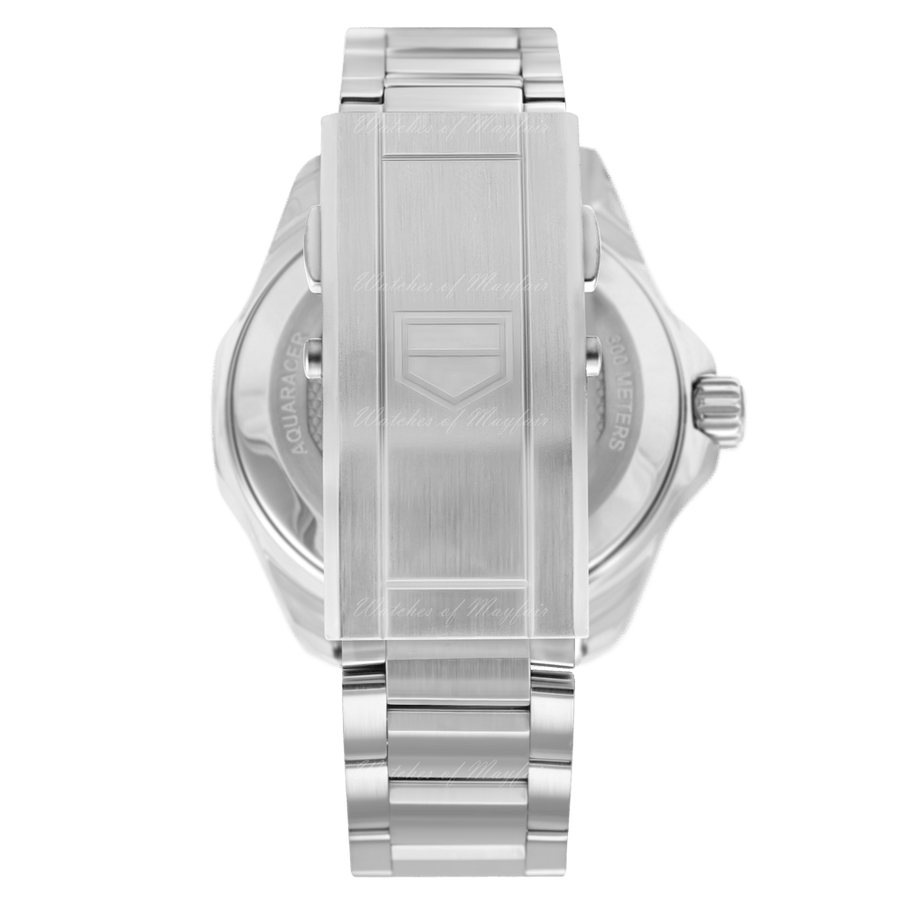 Tag Heuer Aquaracer Professional 300 Automatic Black Dial Silver Steel Strap Watch for Men - WBP201A.BA0632