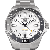 Tag Heuer Aquaracer Professional 300 Automatic Silver Dial Silver Steel Strap Watch for Men - WBP201C.BA0632
