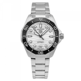 Tag Heuer Aquaracer Professional 300 Automatic White Dial Silver Steel Strap Watch for Men - WBP231C.BA0626