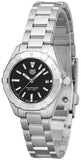 Tag Heuer Aquaracer Quartz Black Dial Silver Steel Strap Watch for Women - WBD1410.BA0741