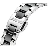 Tag Heuer Aquaracer Quartz Black Dial Two Tone Steel Strap Watch for Women - WAY131C.BA0913