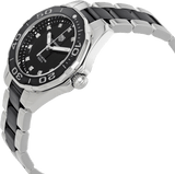 Tag Heuer Aquaracer Quartz Black Dial Two Tone Steel Strap Watch for Women - WAY131C.BA0913