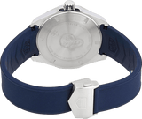 Tag Heuer Aquaracer Quartz Blue Dial Blue Rubber Strap Watch for Men - WAY101C.FT6153