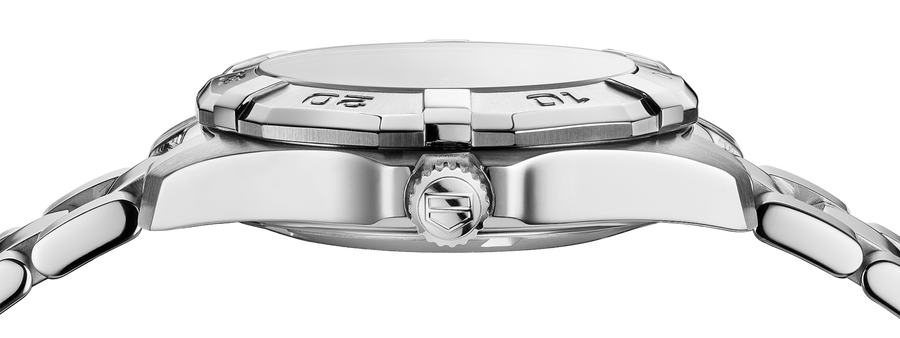 Tag Heuer Aquaracer Quartz Blue Dial Silver Steel Strap Watch for Women - WBD1312.BA0740
