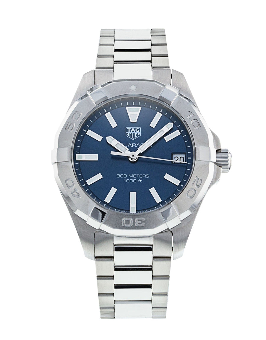 Tag Heuer Aquaracer Quartz Blue Dial Silver Steel Strap Watch for Women - WBD1312.BA0740