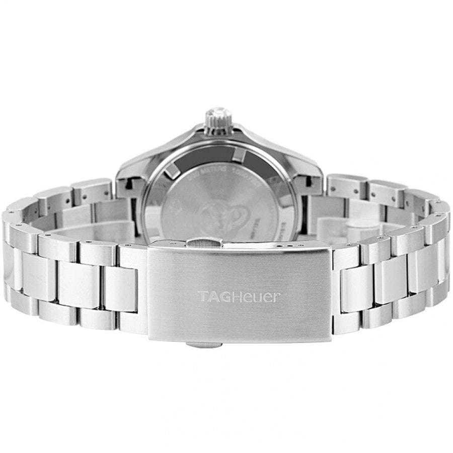 Tag Heuer Aquaracer Quartz Diamonds Blue Dial Silver Steel Strap Watch for Women - WAY131N.BA0748