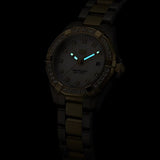 Tag Heuer Aquaracer Quartz Diamonds Mother of Pearl Dial Two Tone Steel Strap Watch for Women - WBD1423.BB0321