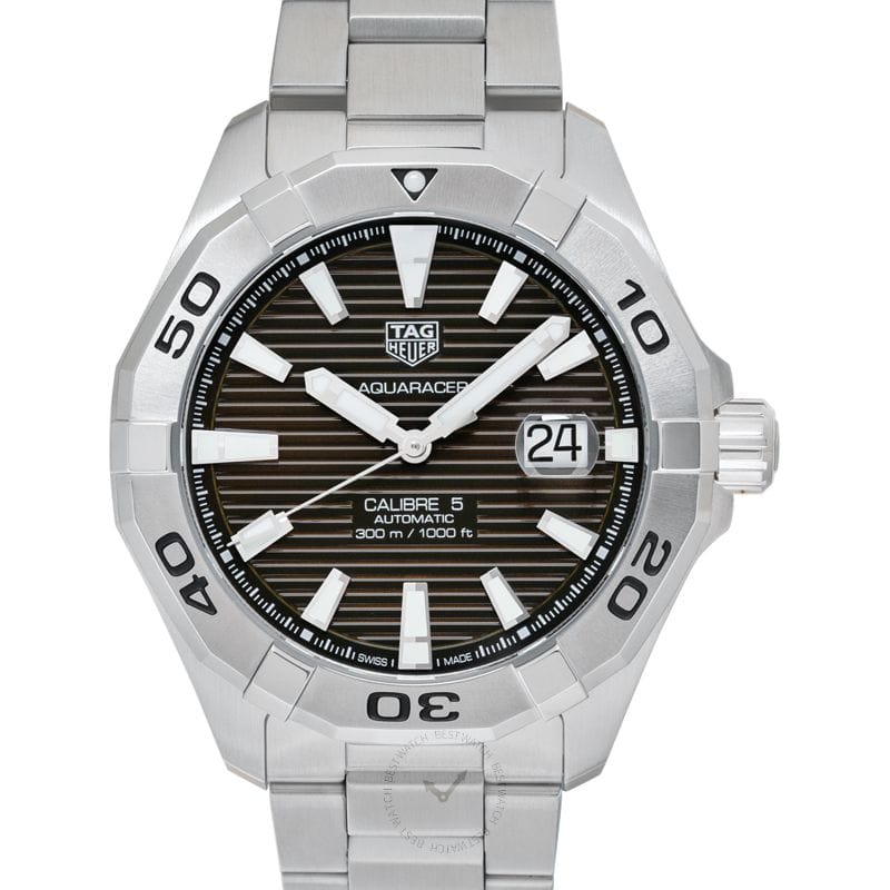 Tag Heuer Aquaracer Sunray Brown Dial Watch for Men - WAY2018.BA0927