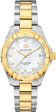 Tag Heuer Aquaracer White Mother of Pearl Dial Watch for Women - WBD1322.BB0320