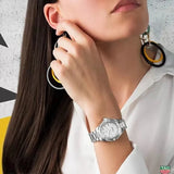 Tag Heuer Aquaracer WBD1414 27mm Quartz Watch on Woman's Wrist