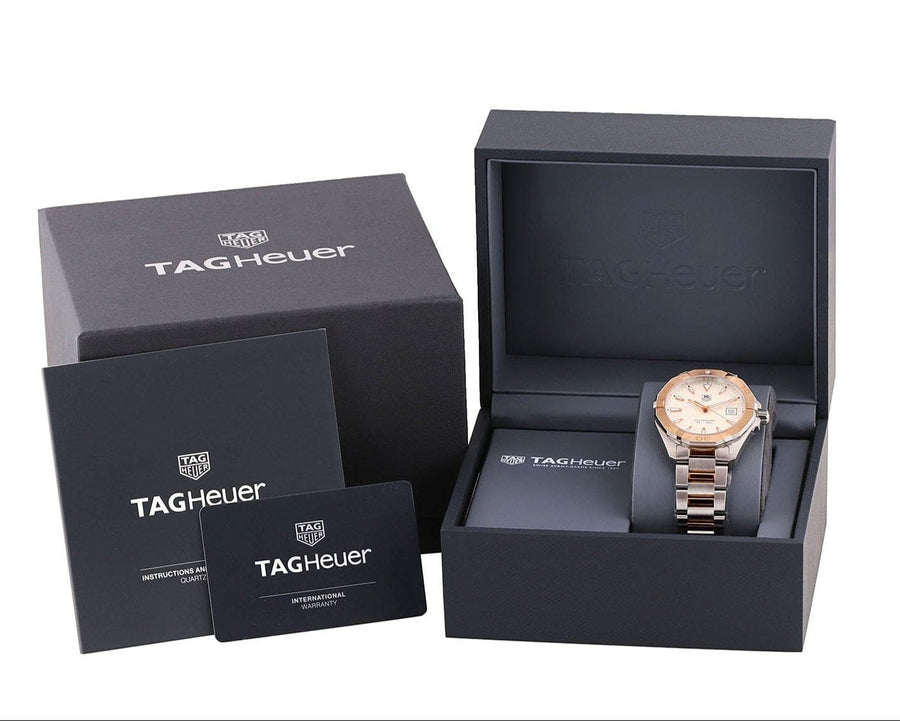 Tag Heuer Aquaracer White Dial Watch for Men - WAY1150.BD0911