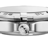 Tag Heuer Aquaracer White Mother of Pearl Dial Silver Steel Strap Watch for Women - WBD1311.BA0740