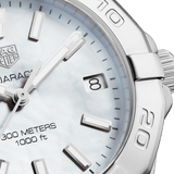 Tag Heuer Aquaracer White Mother of Pearl Dial Watch for Women - WBD1311.BA0740