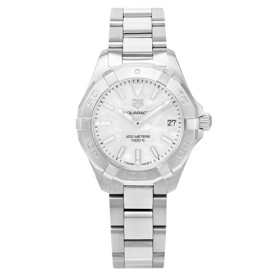 Tag Heuer Aquaracer White Mother of Pearl Dial Watch for Women - WBD1311.BA0740