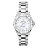 Tag Heuer Aquaracer White Mother of Pearl Dial Watch for Women - WBD1314.BA0740