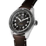 Tag Heuer Autavia Automatic Grey Dial Brown Leather Strap Watch for Men - WBE5114.FC8266