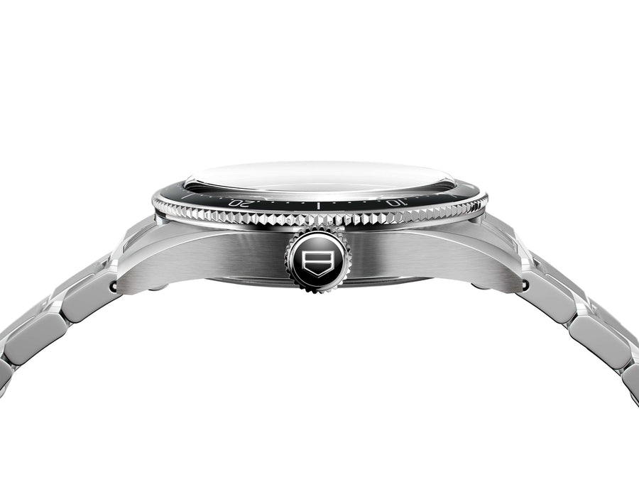 Tag Heuer Autavia Automatic Grey Dial Silver Steel Strap Watch for Men - WBE5114.EB0173